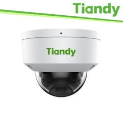 Tiandy Telecamera Dome Super Lite 4MP 2.8-12mm, PoE 80m IR, Whiteligh