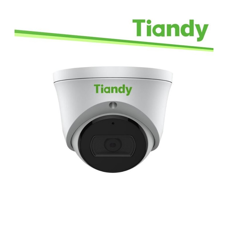 Tiandy Telecamera Turret Lite 4MP 2.8mm Starlight, PoE, 2 Whitelight,