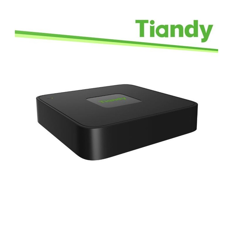 Tiandy NVR 5 Canali 4 Porte PoE, 60Mbps/40Mbps, registrazione fino a 