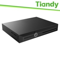 Tiandy NVR 40 Canali 80Mbps/80Mbps, rec. 8MP/4K, 2 LAN ports, 2HDD