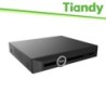 Tiandy NVR 10 Canali 60Mbps/40Mbps, registrazione fino a 6MP, 1HDD