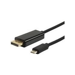 Equip 133467 cavo e adattatore video 1,8 m USB tipo-C DisplayPort Nero