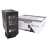 Lexmark 75B0040 cartuccia toner 1 pz Originale Giallo