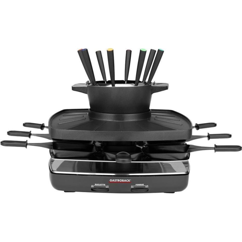 GASTROBACK 42567 Set fonduta raclette Famiglia e amici,