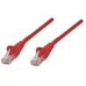 Intellinet RJ-45, M/M, 15m cavo di rete Rosso Cat5e U/UTP (UTP)