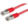 ROLINE FTP PatchCord Cat.5e/Classe D, rosso, 2m