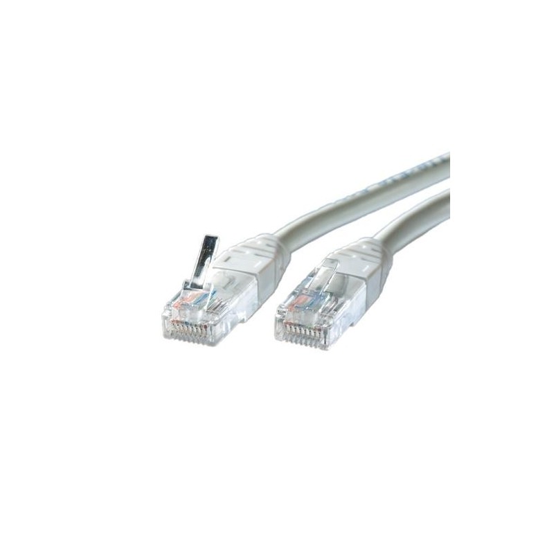 ROLINE UTP Patch Cord Cat.5e/Classe D, Grigio, 15m