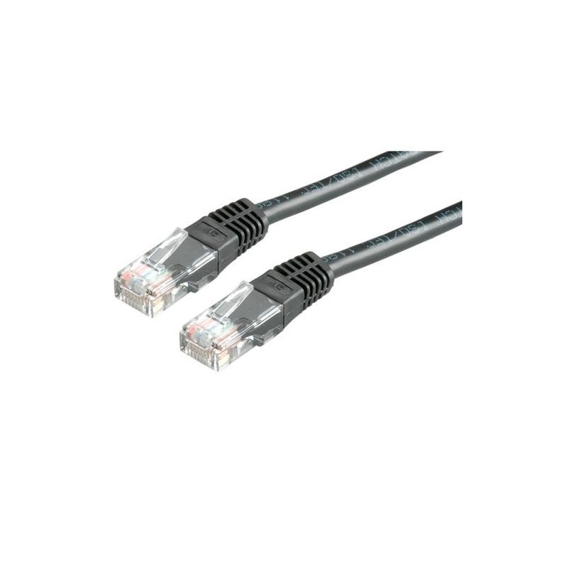 ROLINE UTP PatchCord Cat.5e/Classe D, nero, 5m