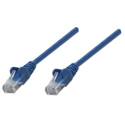 Intellinet RJ-45, M/M, 10m cavo di rete Blu Cat5e U/UTP (UTP)