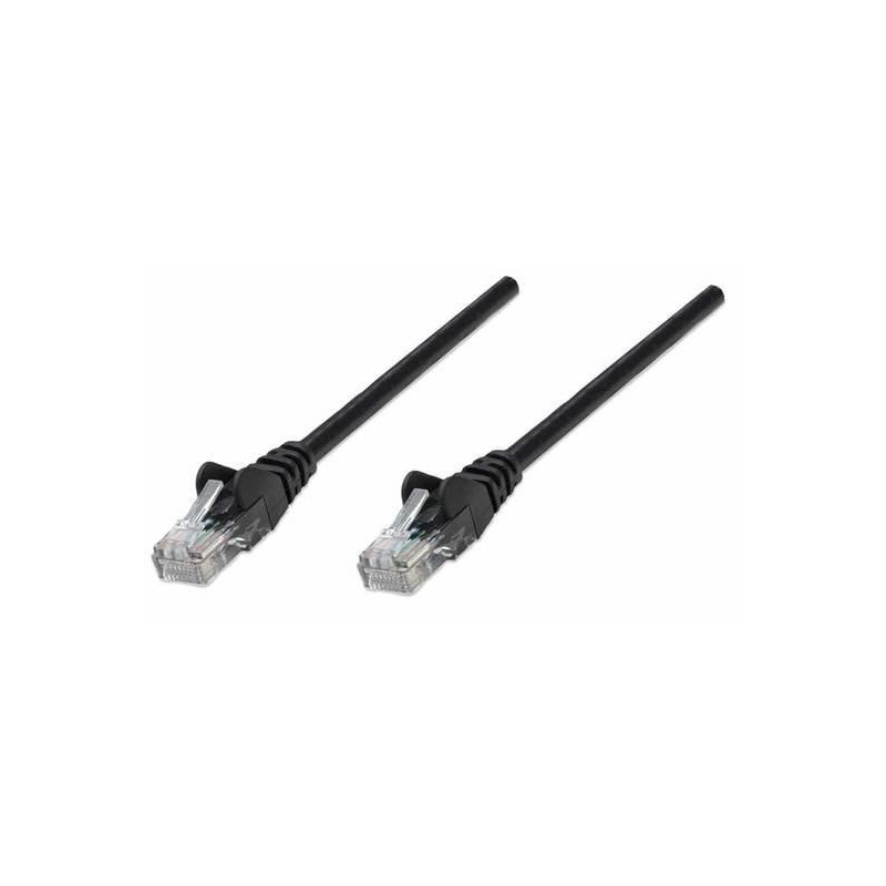 Intellinet 345378 cavo di rete Nero 10 m Cat5e U/UTP (UTP)