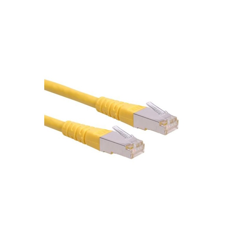 Patch Cord ROLINE S/FTP (PiMF) Cat.6/Classe E, giallo, 3m