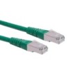 Patch Cord ROLINE S/FTP (PiMF) Cat.6/Classe E, verde, 20m