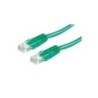 Value UTP Patch Cord Cat.6, green 10 m cavo di rete Verde U/UTP [UTP]