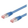 Goobay S/FTP (PiMF) Patch Cord Cat6. Blu. 30 m