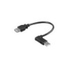 Cavo USB 2.0 prolunga S/B 0,15 spina 90&Acirc;&deg;