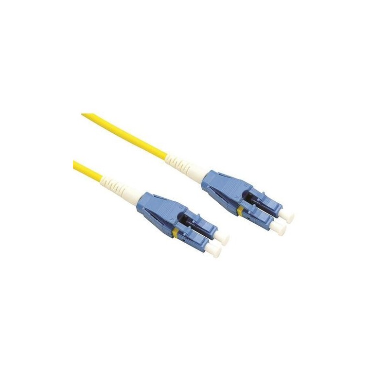 ROLINE FO Jumper Cable, Duplex, 9/125&Acirc;&micro;m, OS2, LC/LC, giallo, 0.5m