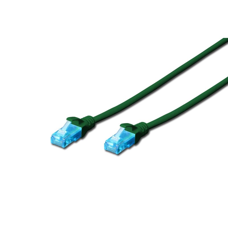 Cavo patch DIGITUS da RJ-45 (M) a RJ-45 (M) 5 m rame U/UTP Cat 5e ver