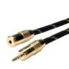 Cavo di prolunga audio ROLINE GOLD da 3,5 mm, M/F, 5 m