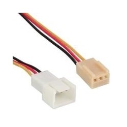 InLine 3 pin Molex 0.3m power cable