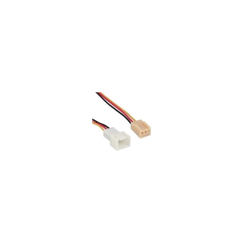 InLine 3 pin Molex 0.3m power cable