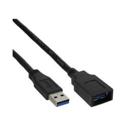 InLine USB 3.0 Verl&Atilde;&curren;ngerung St/Bu Typ A, 1m