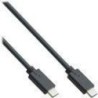 USB 3.2 Gen.2 Kabel - USB Typ-C Stecker/Stecker - schwarz - 1m