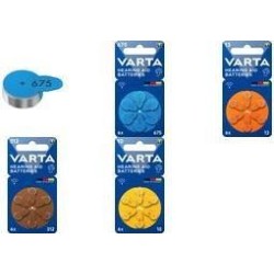 Batteria Batteria usa e getta da 1,45 V PR70 *Varta* zinco-aria - pac