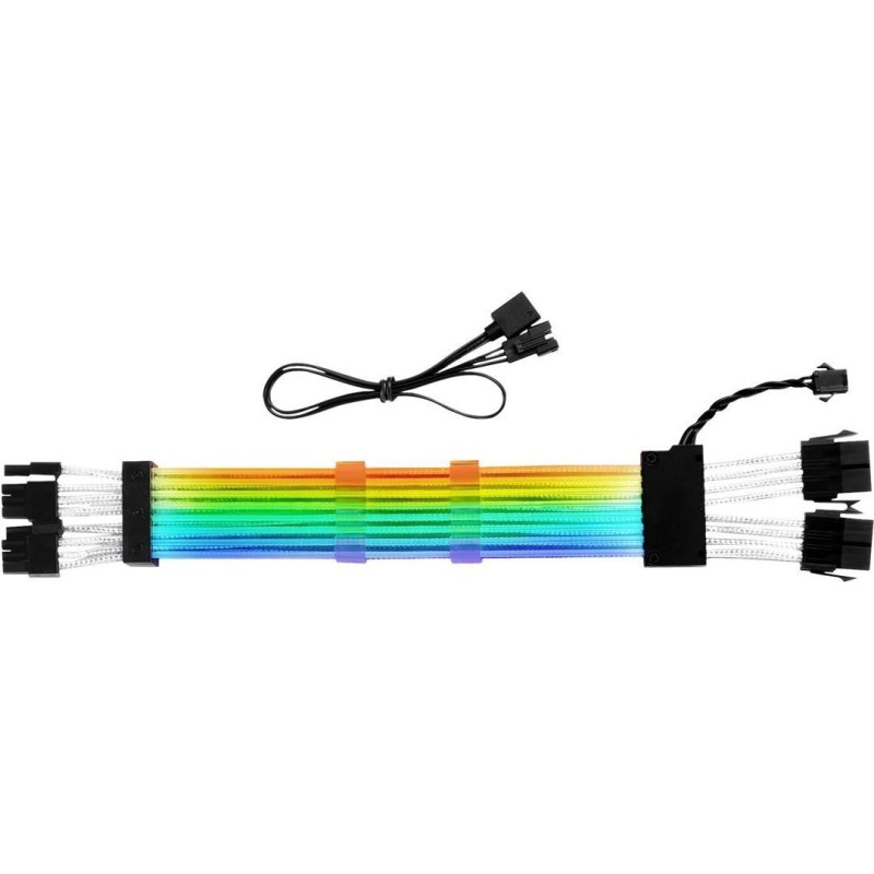 C&Acirc;BLE 2X 6+2 PIN SHARKOON XTEND 16 RGB 30CM