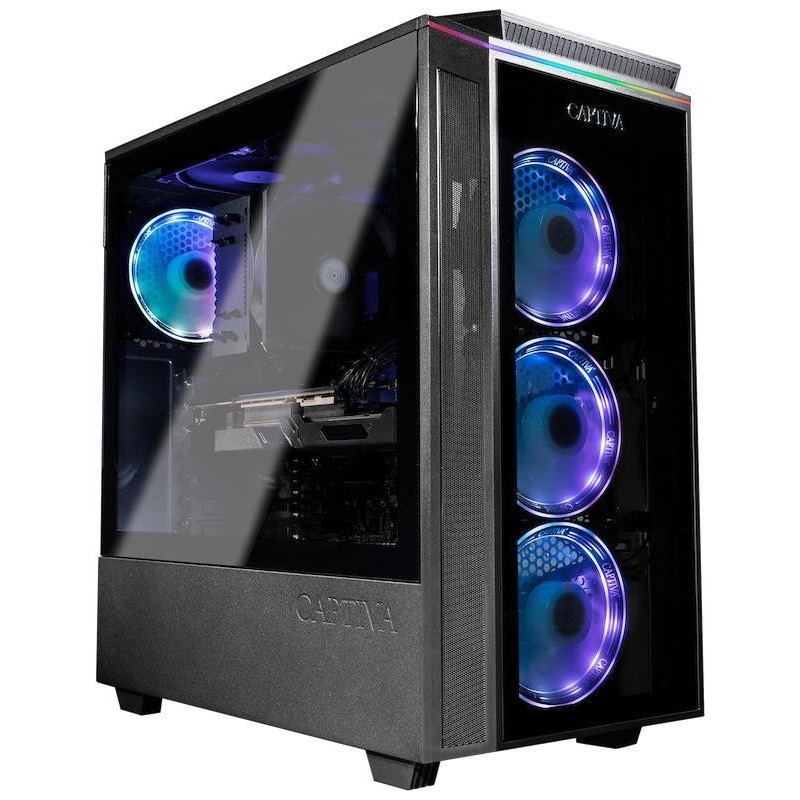 Captiva G12IG 21V3 Gaming PC i5-10400F 16GB/1TB 500GB SSD RTX 3060 Wi