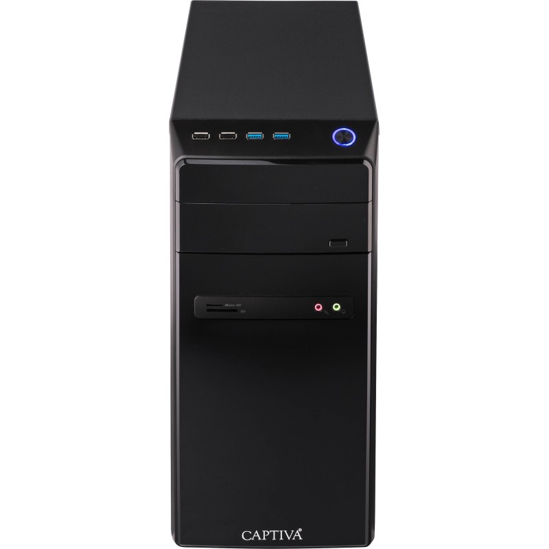 Captiva Office PC B6I 23V1 Intel Core i5-12400, 16GB RAM, 500GB SSD, 