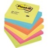 Foglietti riposizionabili Post-it&reg; Notes Energy 76x76 mm neon assort