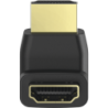 Hama High-Speed HDMI 90? Angle Adapter - Male to Female