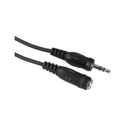 Hama 3.5mm Jack Stereo Cable, Male to Female, 2.5 Metre