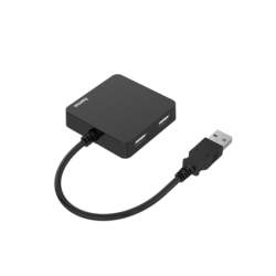 Hama 00200121 hub di interfaccia USB 20 480 Mbit/s Nero Hama Extern