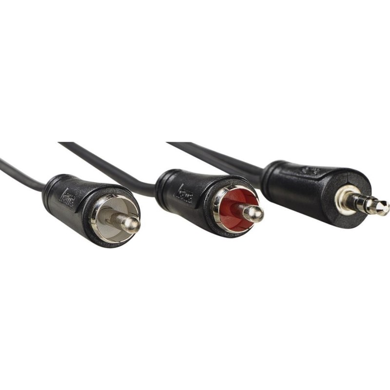 Hama 3.5mm Jack Plug to 2x RCA Plugs, 5 Metre