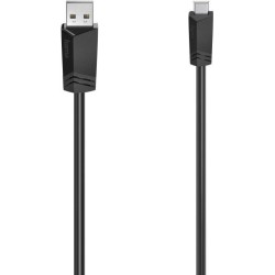 Hama Mini USB Cable, USB-A Male to USB Mini B Male, USB 2.0, 0.75 Met