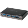 LogiLink USB 3.0 Hub 4-Port, Aluminum Hub 4 porte USB