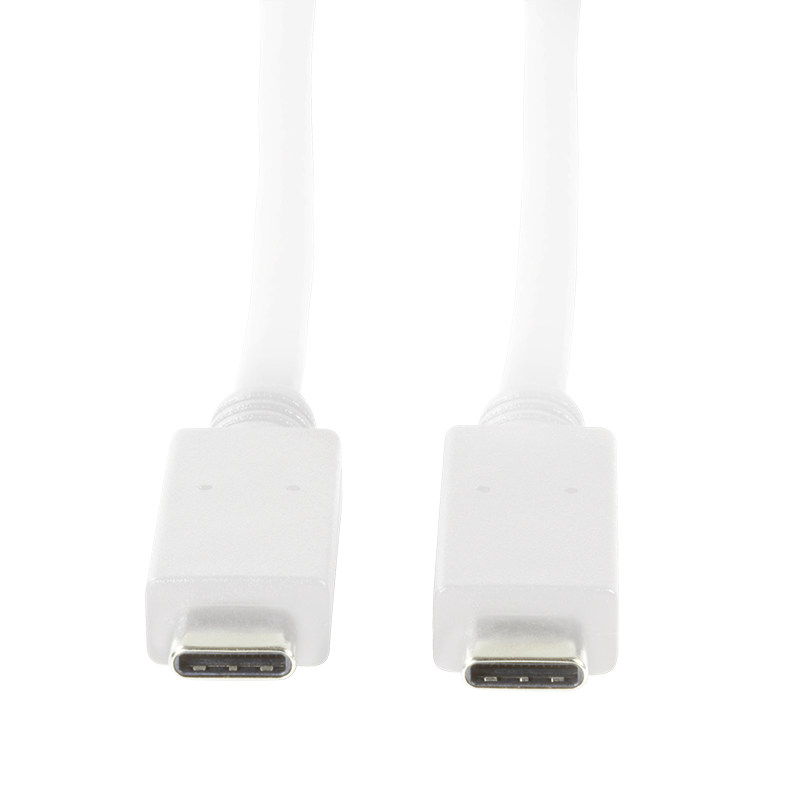 LogiLink USB 3.1 USB Type-C kabel 50cm Hvid