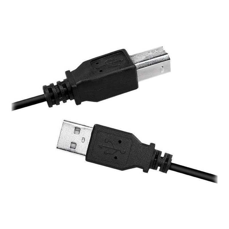 LogiLink USB 2.0 USB-kabel 5m Sort