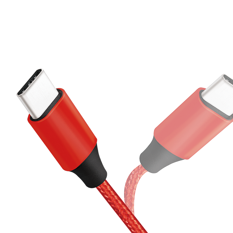 LogiLink USB 2.0 USB-kabel 30cm R&Atilde;&cedil;d