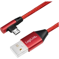 LogiLink USB 2.0 USB-kabel 30cm R&Atilde;&cedil;d