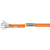 LogiLink Professional CAT 7 SFTP, PiMF 100m Bulkkabel Orange