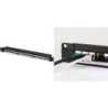 NWSZ Patchpanel Keystone Modul 1U 24-Port Black LogiLink