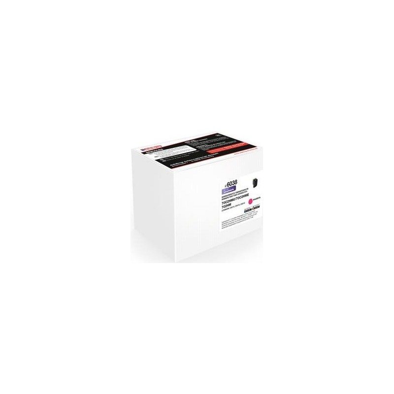 toner edding EDD-6038 magenta compatibile con LEXMARK 70C2HM0