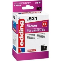 cartuccia per stampante edding EDD-531 nera compatibile con Canon PGI