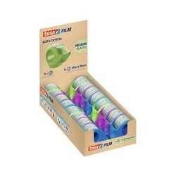 tesa ECO &amp; CRYSTAL, 1 Rolle 10mX19mm Blister,mit Abroller