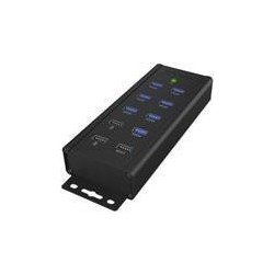 ICY BOX USB3.0 HUB Type-A 7-Port ICY BOX IB-HUB1703-QC3,black