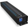 ICY BOX USB3.2 Gen 1 Hub 17-Port IB-HUB1717-U3, USB3.2 black