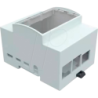 RASPBERRY PI4B DIN RAIL HOUSING - GRAY PLASTIC