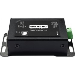 Wantec 2wIP E Adapter PoE-Schraubklemme-Switschseite/Sender